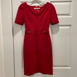 Gorgeous Red Tory Burch dress